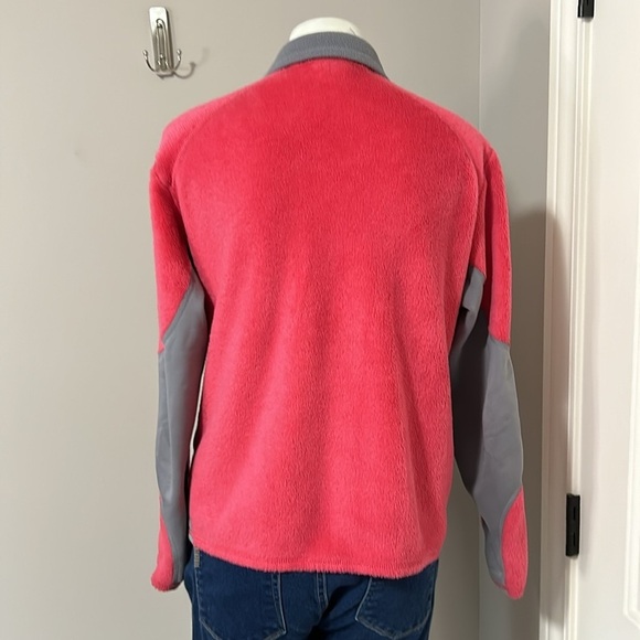 Patagonia Regulator R2 Fleece Full Zip Jacket Womens Small Pretty Pink Sz M - Picture 6 of 10